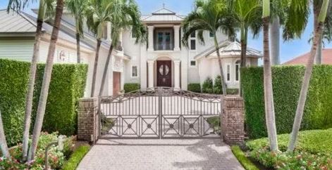 Dinah Mattingly And Larry Bird's house in Naples, Florida
