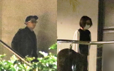  Takahiro Moriuchi was seen with  Mai Asada  (Mao Asada’s older sister) at Hotel