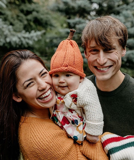 Nick Hagen and  Molly Yeh have one Daughter named  Bernadette Rosemary Yeh Hager