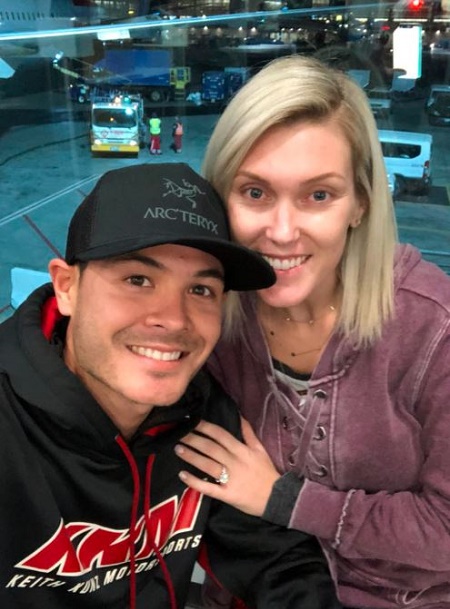  Katelyn Sweet and Kyle Larson Announced their Engagement in 2017