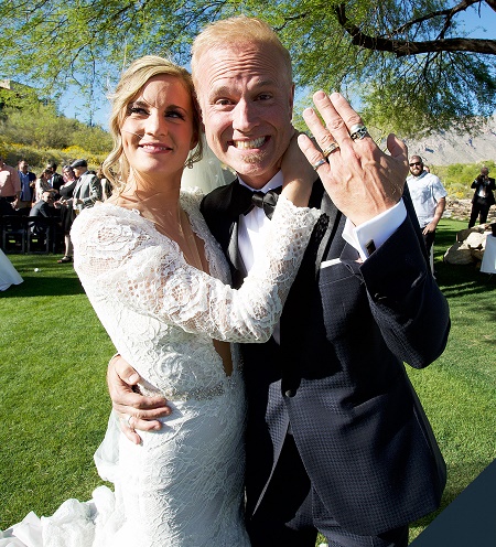 : The Price Is Right announcer, George Gray and his wife Brittney Green got married on April 13, 2019 