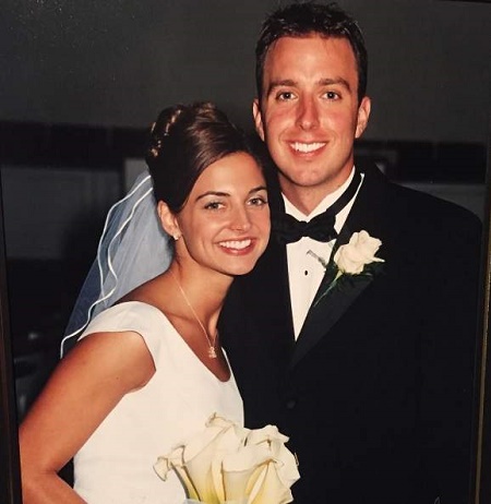 John Krueger and Paula Faris Married on September 24, 2000