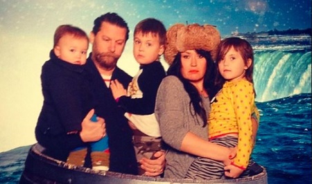 Gavin McInnes and wife Emily Jendrisak have Two Boys and Daughter