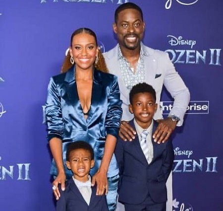 Ryan Michelle Bathe and Sterling K. Brown has Two Sons, Andrew and Amare 
