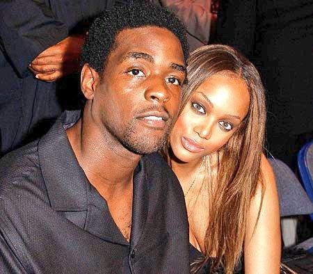  Chris Webber with his ex-Girlfriend, Tyra Banks