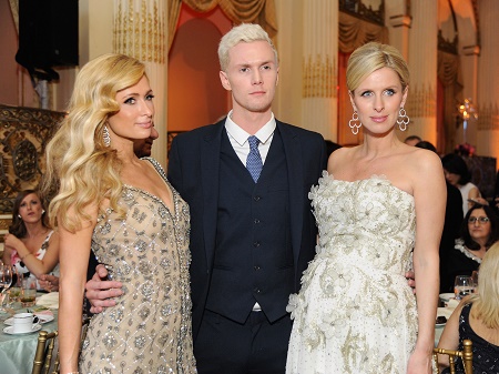  Conrad Hughes' Brother and Two Sisters At the Event