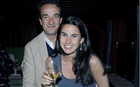 Olivier Sarkozy and his first wife, Charlotte Bernard