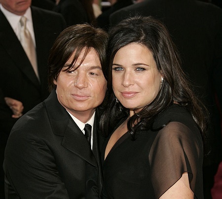 Robin Ruzan with his famous Actor Ex-Husband, Mike Myers, whom she was married from 1993 to 2006