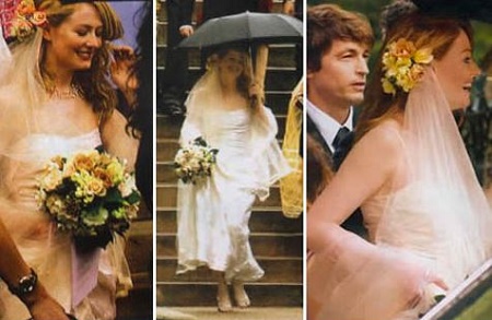 Miranda Otto and Peter O'Brien Married on January 1,  2003  at St. Mary's Cathedral Sydney 