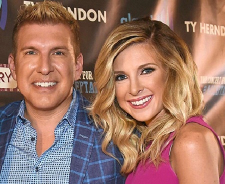 Lindsie Chrisley and her dad, Will Campbell