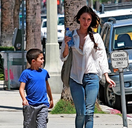  Kassius Lijah's Picture with his Mother, Vanessa Marcil