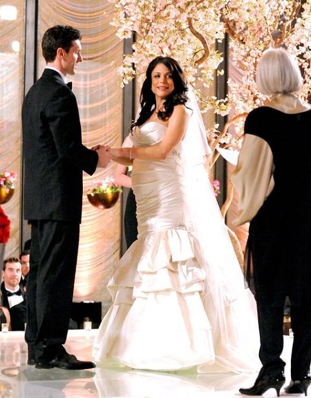 The Wedding Picture of Jason Hoppy and Bethenny Frankel