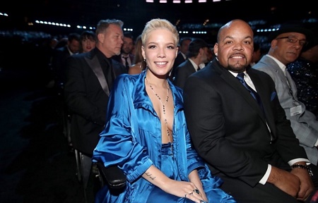 Chris Frangipane attended the Grammys Awards in 2017 with his famous Daughter Halsey.