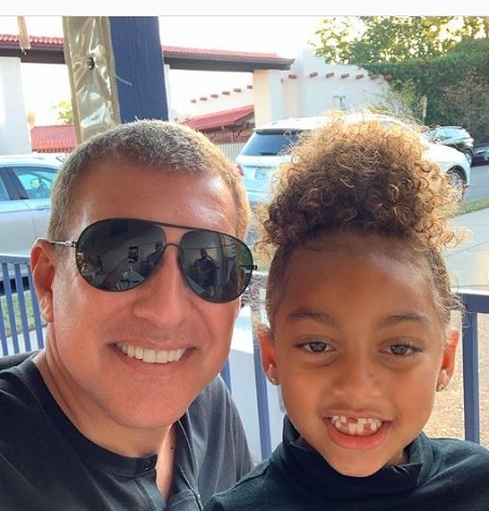 Chloe Chrisley With Her Grand Father, Todd Chrisley