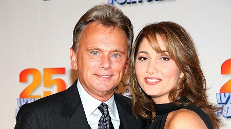  Pat Sajak With His Beloved Wife, Lesly Brown