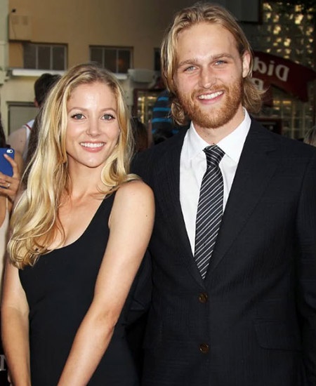 Wyatt Russell and His First Wife, Sanne Hamers