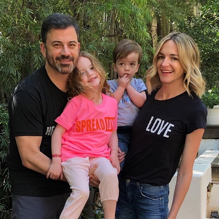 Molly McNearney and Jimmy Kimmel Have Two Children, Jane and Willian Kimmel