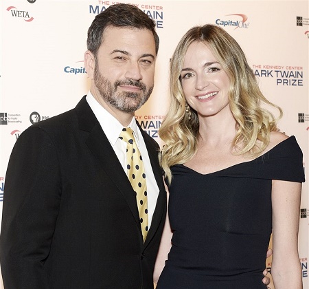 Jimmy Kimmel With his Current Wife, Molly McNearney