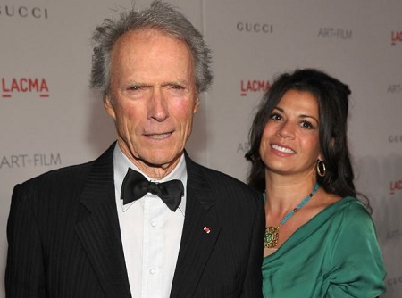 Clint Eastwood was married to a reporter Dina Ruiz.