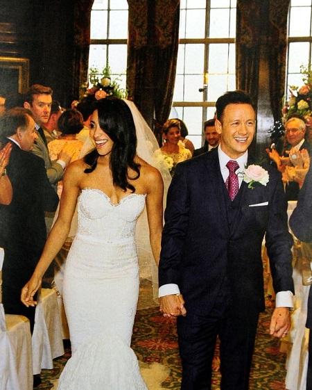 Karen Hauer and Kevin Clifton wedding On Their Wedding Day