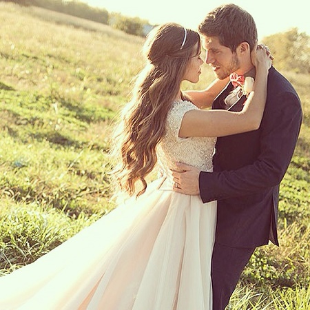 Wedding snap of Jessa Duggar and Ben Seewald, Instagram