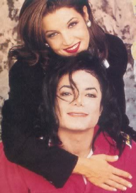 Lisa Marie Presley and Her Second Husband,  Michael Jackson's Photoshoot