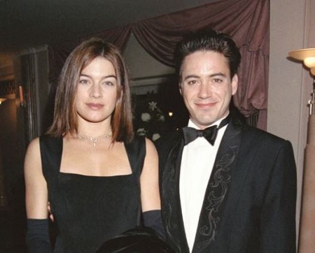 Robert Downey Jr was previously married to the singer Deborah Falconer.
