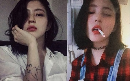 Han So Hee Was Made Headlines For Smoking and Having Tattoo 