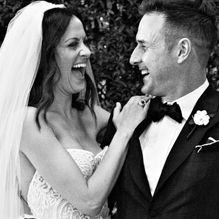 David Arquette and Christina Mclarty Wedding's Picture