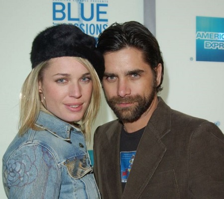  The actress Rebecca Romijn was previously married to an actor John Stamos.