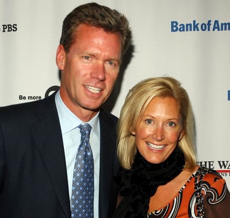 To Catch a Predator host Chris Hansen with his former wife Mary Joan.
