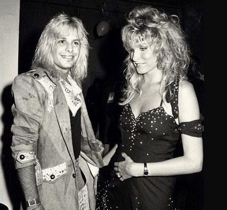 Vince Neil and His First Wife, Beth Lynn