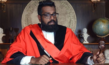  Romesh Ranganathan is the presenter of the British comedy show Judge Romesh.
