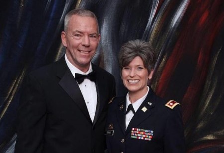 Joni Ernst was married to ex-husband, Gail Ernst from 1993-2018.