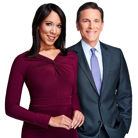 Jim Rosenfield And His Co-Anchor, Jacqueline London On NBC10