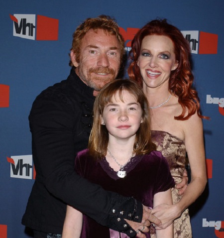 Danny Bonaduce With His Second Wife, Gretchen Bonaduce And Their Daughter, Isabella Bonaduce