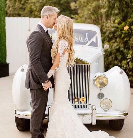 Christina El Moussa and Ant Anstead On Their Marriage Day