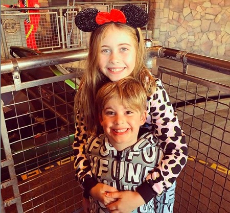 Taylor With Her Brother, Brayden EI Moussa
