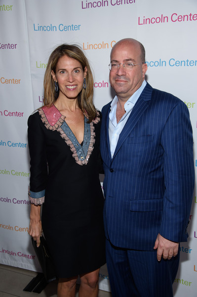Jeff Zucker with his beautiful ex-wife, Caryn Nathanson.