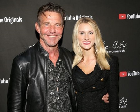  The actor Dennis Quaid dated and is engaged to the Ph.D. student Laura Savoie from October 21, 2019.