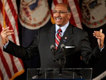Michael Steele currently works as MSNBC's political commentator.