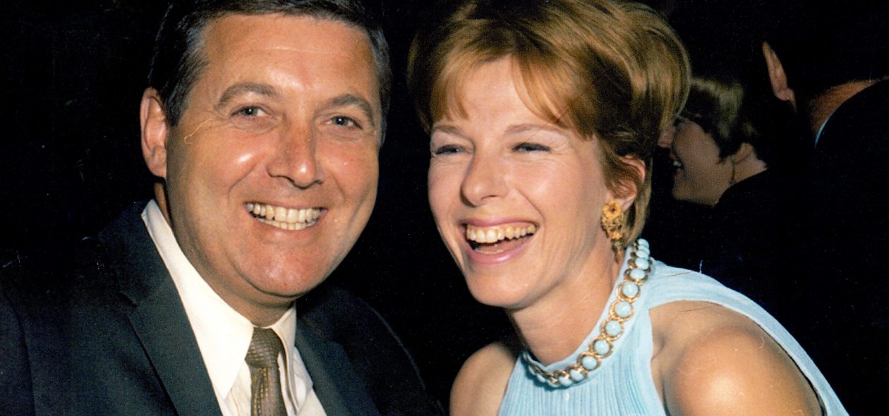 Late Monty Hall with his late wife, Marliyn Doreen Plottel, on their early married life.
