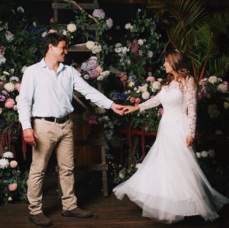 Bindi Irwin and her husband Chandler Powell tied the wedding knot on March 25, 2020, at the Australia Zoo.