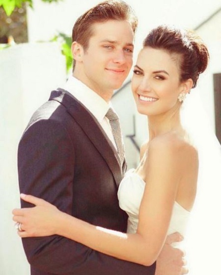 The Wedding Picture Of Elizabeth Chambers and Armie Hammer