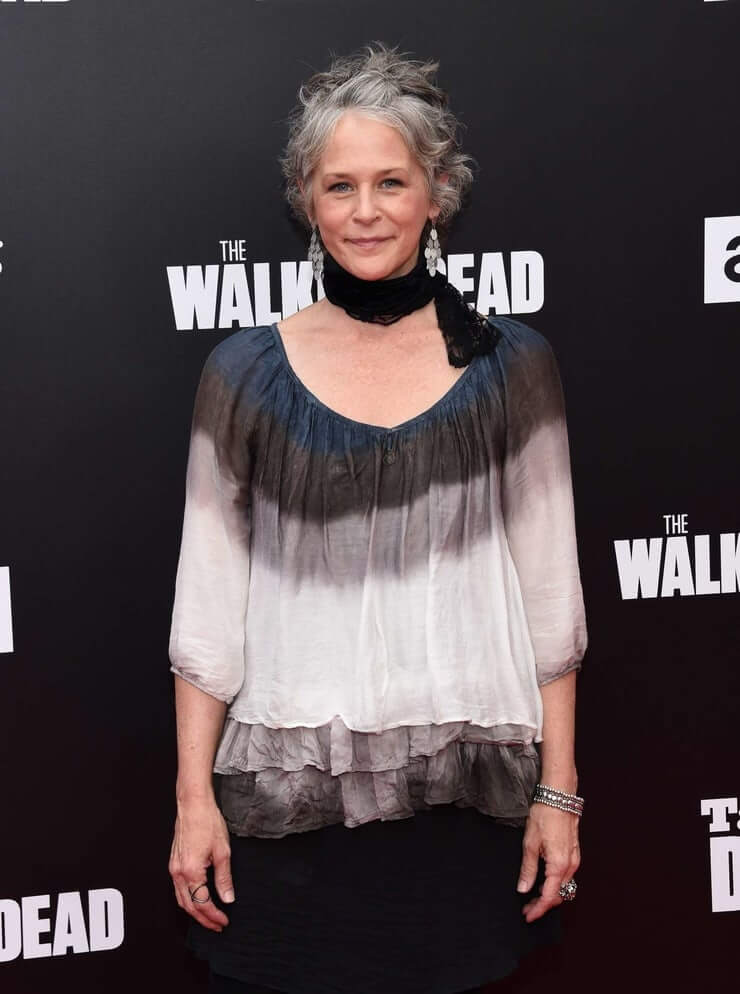 Melissa McBride is living a happy single life to date.