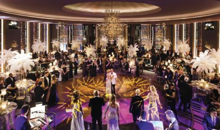 Paul and Dorit's marriage ceremony took place in Rainbow Room, New York.