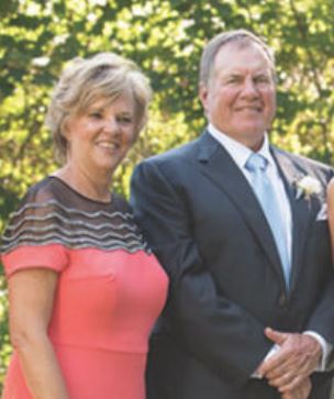 The businesswoman Debby Clarke Belichick and the football coach Bill Belichick were married from 1997 to 2004.