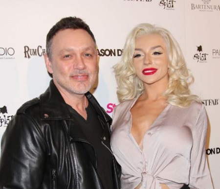  The actor Doug Hutchinson and an actress, singer, Courtney Stodden were married from 2011 to 2018.