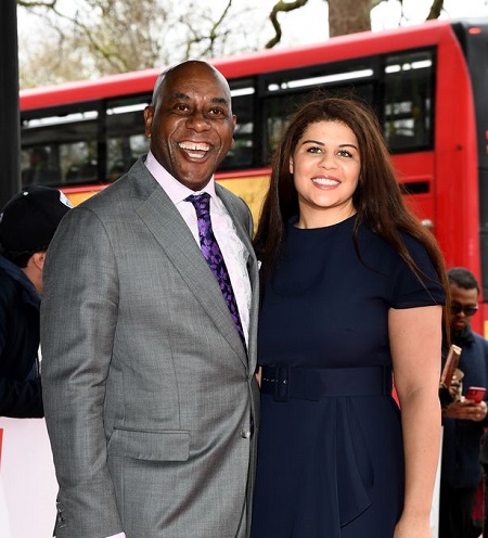  Jimmy Harriott's Sister Maddie Harriott (Right), and Father, Ainsley Harriott (Right)