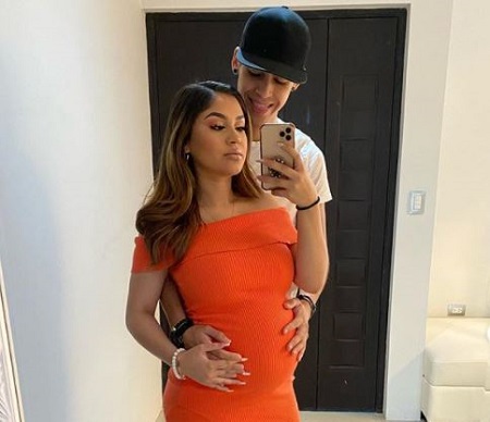 Ariadna Juarez and her love partner Jorge are expecting their first child.